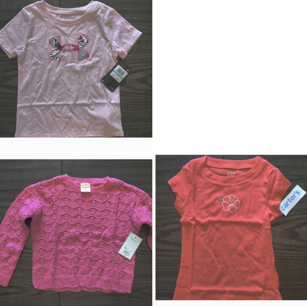 Girls Size 5 Tops Lot